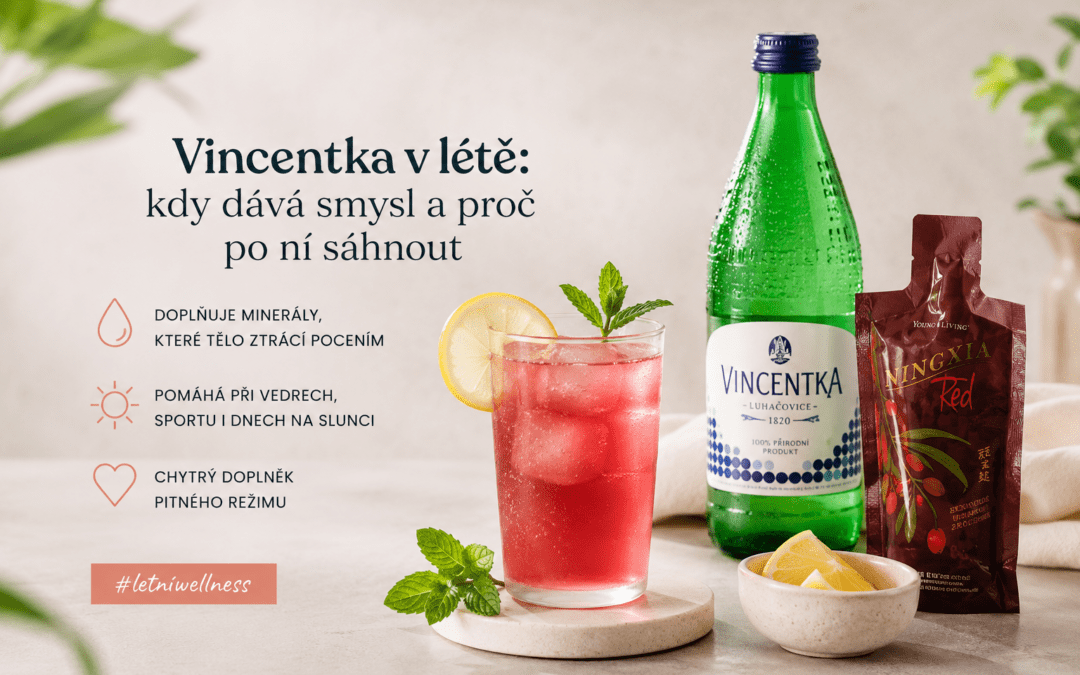 Vincentka ve vedrech: proč ji v létě zařadit do pitného režimu